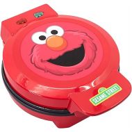 Uncanny Brands Elmo Waffle Maker - Officially Licensed Sesame Street Figures Elmo Face Small Waffle Iron, Kitchen Small Appliances - 7