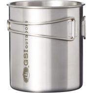 GSI Outdoors Glacier Stainless Lightweight Bottle Cup or Pot for Camping and Backpacking - 20 oz