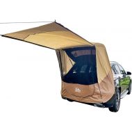 HASIKA Tailgate Shade Awning Tent for Car Camping Road Trip Essentials Small to Mid Size SUV Waterproof 3000MM Yellow (Small)