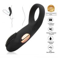 Tzteed Vibrating Male Wand Massager Rechargeable Remote Control Back Neck Shoulder Relaxation...