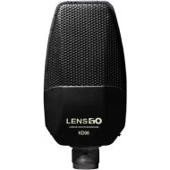 LENSGO Condenser Microphone, KD96 Professional Cardioid Studio Condenser Mic with XLR to 3.5mm Cable for Used for Recording Studio Recording and Live Broadcasting, Games(Black)