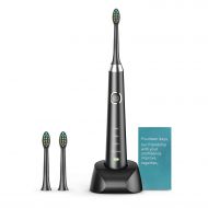 HANASCO Sonic Electric Toothbrush, USB Rechargeable Toothbrush, Adult Electric Toothbrush With Holder and 2...