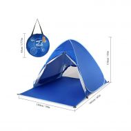 Weuiuit-tent Outdoor Camping Tent Automatic Beach Tent Lightweight Sun Shelter