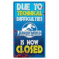 Factory Entertainment Jurassic World - Ride Closed Medium Metal Sign