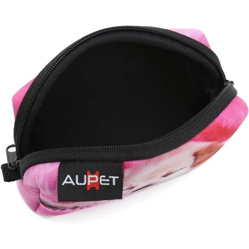  AUPET Pink Dog Digital Camera Case Bag Pouch Coin Purse with Strap for Sony Samsung Nikon Canon Kodak