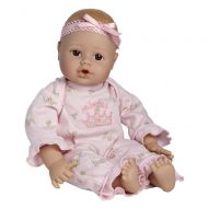 Adora Playtime Baby Doll 13-Inch Light Skintone Brown Eyes Pink Romper