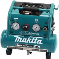 [아마존베스트]Makita MAC100Q Quiet Series, 1/2 HP, 1 Gallon Compact, Oil-Free, Electric Air Compressor