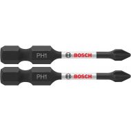 Bosch ITPH1202 2 pc. Impact Tough 2 In. Phillips #1 Power Bits