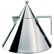 Alessi Il Conico 90017 - Design Water Kettle with Handle, Stainless Steel, 2 lt