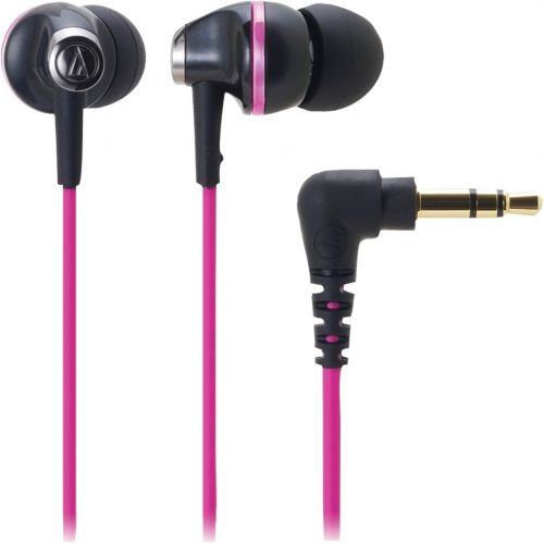 오디오테크니카 Audio-Technica ATH-CK313MBPK In-Ear Headphones - Black/Pink