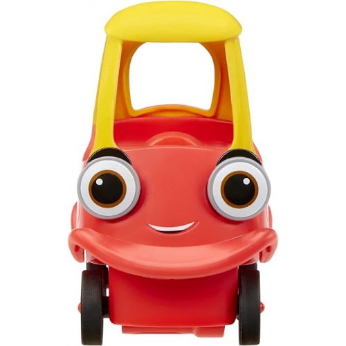  Little Tikes Let’s Go Cozy Coupe™ 2pk Mini Color Change Vehicles for Tabletop or Floor Push Play Car Fun and Color Change for Toddlers, Boys, Girls 3+ Years, Red