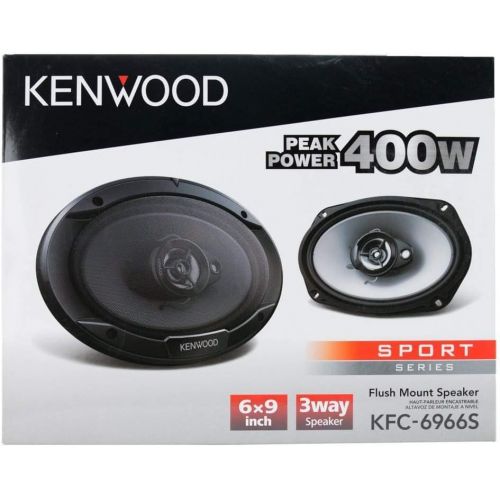  [아마존베스트]Kenwood KFC-6966S Speaker 3-Way Automotive Speaker