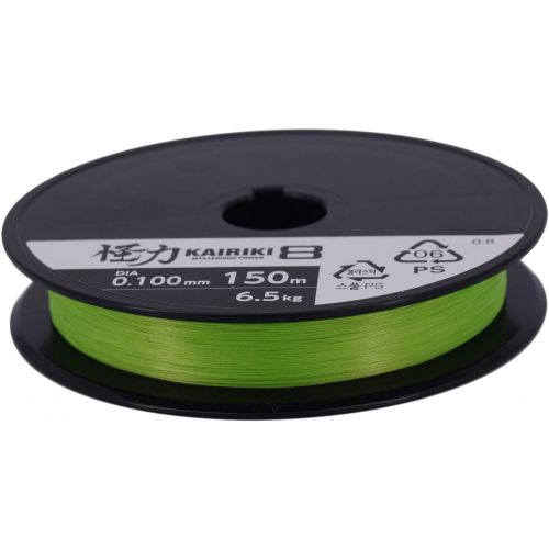 시마노 [아마존베스트]SHIMANO Kairiki 8, 150 metres, Mantis Green, 8x Braided Fishing Line, 59WPLA58R0