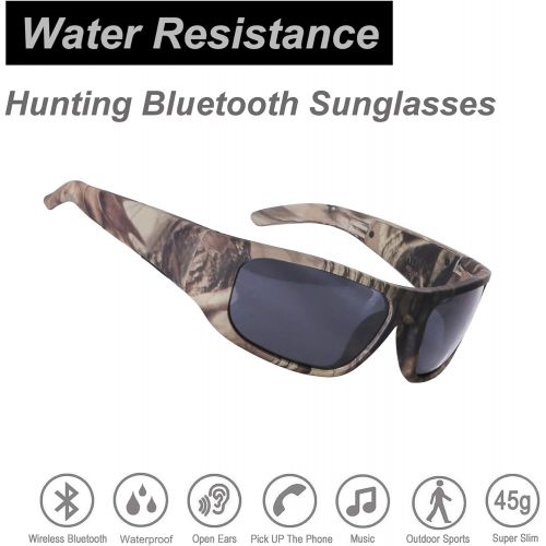  [아마존베스트]OhO sunshine Fishing Sunglasses,Open Ear Style Bluetooth Camo Polarized Sunglasses to Listen Music and Make Phone Calls with Polarized UV400 Protection Safety Lenses,Unisex Sport Design for All