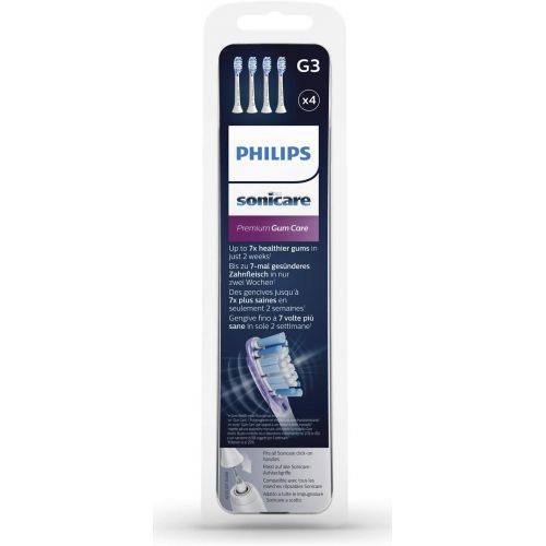 필립스 Philips HX9054/17 Premium Gum Care Brush Heads White