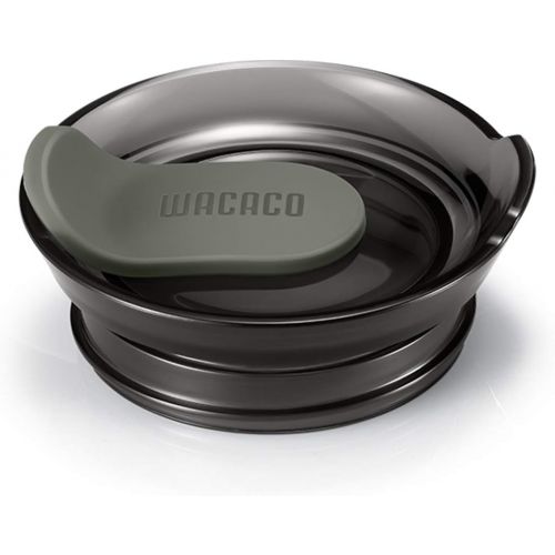  WACACO Drinking Lid, Replacement Spill-Proof Cup Lid Compatible with Pipamoka, Cuppamoka and Octaroma, Black