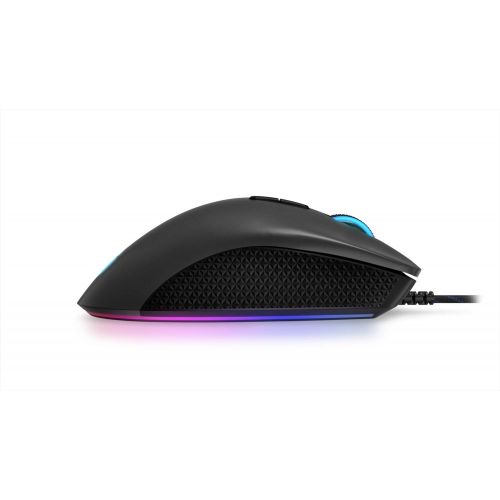 레노버 Lenovo Legion M500 RGB Gaming Mouse, Up to 16000 DPI 50G 400Ips, 7 Programmable Buttons, 3 Zone 16.8Milion Colors RGB, 10G Optional Magnet Weight, 3 Onboard Profile, 50 Million L/R