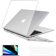 [아마존베스트]EooCoo 2019 Release New 16 Inch MacBook Pro A2141 Hard Case Pack with Plastic Hard Shell, Keyboard Cover & Screen Protector - Crystal Clear
