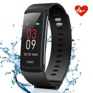 AKASO Fitness Tracker Watch, Activity Tracker with Heart Rate Monitor, Waterproof Step Tracker Watch, Physiological Reminder Smart Band with Color Screen for Kids Women and Men