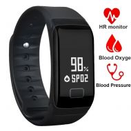 SBIT Fitness Tracker,Waterproof Activity Tracker with Heart Rate Blood Pressure Blood Oxygen Monitor,Smart Wristband with Calorie Counter Watch Pedometer Sleep Monitor Bluetooth Bracele
