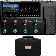 VALETON GP-200 + Gig Bag Bundle - Multi-Effects Guitar/Bass Pedal with Expression, FX Loop, MIDI, Amp Modeling, IR Cab Simulation, Stereo, USB Interface -