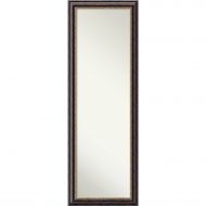 Amanti Art On The Full Length Outer Size 18 x 52 Door/Wall Mirror, Tuscan Rustic: 18x52