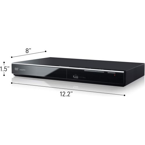 파나소닉 [아마존베스트]Panasonic DVD Player DVD-S700 (Black) Upconvert DVDs to 1080p Detail, Dolby Sound from DVD/CDs View Content Via USB