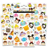 Disney Tsum Tsum Stickers 4 Sheets of Stickers Featuring Mickey Mouse, Minnie Mouse, also Featuring Tsum Tsum Characters from Frozen, Toy Story, Monsters Inc and Many More by Dis
