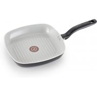 T-fal G90040 T-Fal Specialty Ceramic Dishwasher Oven Safe Grill Pan, 10.25-Inch, Black