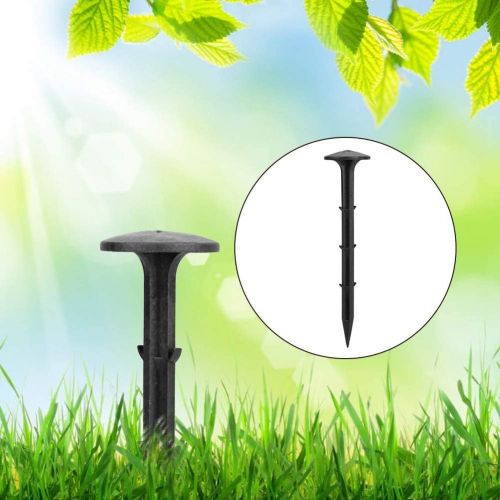 TOPINCN Tent Stakes 50PCS Plastic PP Durable Garden Camping Awning Canopy Peg Nail Outdoor Trip Hiking Accessories 11cm/16cm/20cm Length(16cm)