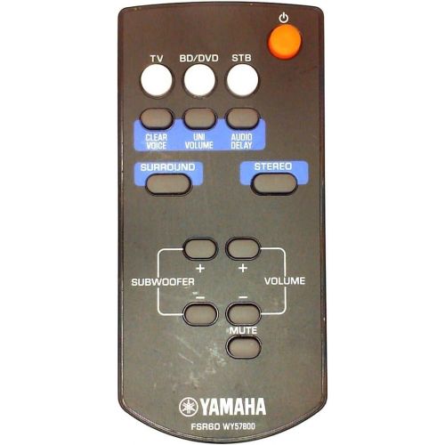 야마하 Yamaha Sound Bar Remote WY57800 FSR60 Remote Control