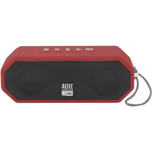  Altec Lansing IMW449 Jacket H2O 4 Rugged Floating Ultra Portable Bluetooth Waterproof Speaker with up to 10 Hours of Battery Life, 100FT Wireless Range and Voice Assistant Integrat