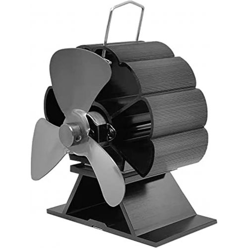  WASX 3 Blades Wood Stove Fan Without Electricity,Thermal Power Fireplace Fan Circulating Warm Air for Wood Stove Fireplace