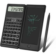Aucanla Scientific Calculators,10-Digit LCD Display Desk Calculator with Writing Tablet,Professional Desktop Calculator for High School and College