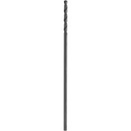 BOSCH BL2739 1-Piece 3/16 In. x 12 In. Extra Length Aircraft Black Oxide Drill Bit for Applications in Light-Gauge Metal, Wood, Plastic
