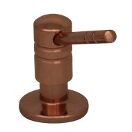 Whitehaus Collection Whitehaus WHSD1166-PCO Discovery 4-Inch Solid Brass Soap/Lotion Dispenser, Polished Copper