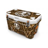 USATuff Wrap (Cooler Not Included) - Full Kit Fits Ozark Trail 73QT - Protective Custom Vinyl Decal - 2nd Amend Wing Camo