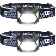 LED Headlamp Flashlights, Super Bright Head Lamps with Red Lights and 6 Modes, Compact and Lightweight, Perfect for Adults and Kids, Pack of 2, Batteries Not Included
