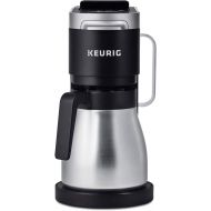 [아마존베스트]Keurig K-Duo Plus Coffee Maker, Single Serve and 12-Cup Carafe Drip Coffee Brewer, Compatible with K-Cup Pods and Ground Coffee, Black