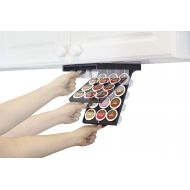 [아마존베스트]EZ-Shelf by Perfect Pod | Under Shelf Storage for K Cups, Coffee Holder Compatible with Keurig K Cup Coffee Pods, Space-Saving Under Counter Cabinet Coffee Pod Holder