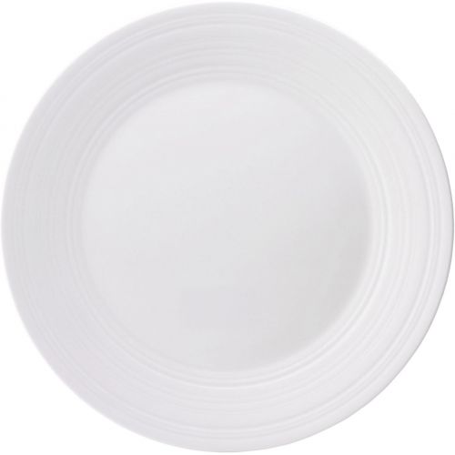  Jasper Conran by Wedgwood White Bone China Dinner Plate Swirl 11