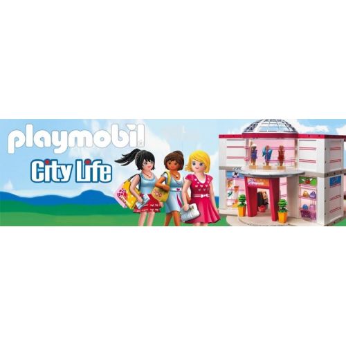 플레이모빌 Playmobil 5499 - City Life Toy - Shopping Centre Fashion Boutique 256 Piece Playset