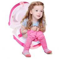 ONEDONE Portable Travel Potty Urinal for Boys and Girls Camping Car Travel - Perfect Mommys Helper for Potty Training (Girl)