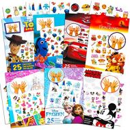 Classic Disney Disney Tattoos Party Favors Mega Assortment ~ Bundle Includes 7 Disney Favorites Temporary Tattoo Packs Featuring Disney Princess, Toy Story, Frozen, Cars, Lion King and More (Over
