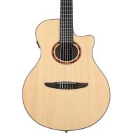 Yamaha NTX3 NT Cutaway Acoustic-Electric Nylon-String Classical Guitar With Reinforced Carrying Bag , Natural