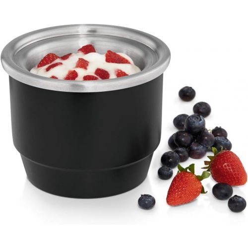 더블유엠에프 WMF KUECHENminis 3 in 1 Eismaschine, Speiseeismaschine fuer Frozen Joghurt, Sorbet und Eiscreme, Eismacher, Gefrierbehalter 300 ml, 30-Minuten-Time