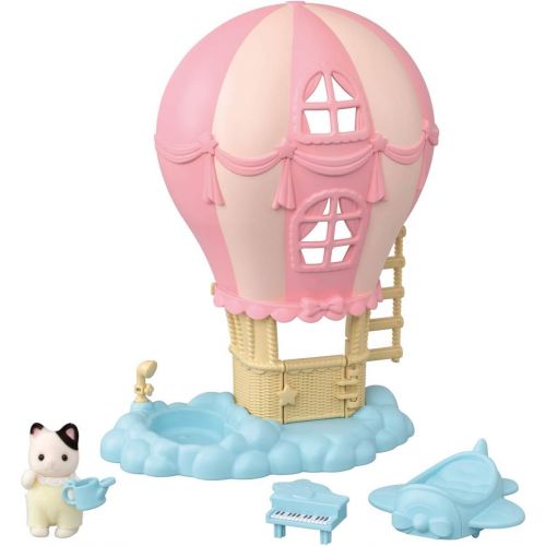  Visit the Calico Critters Store Calico Critters Baby Balloon Playhouse