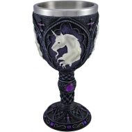 [아마존베스트]Things2Die4 Medieval Renaissance Wine Goblet Gemstone Chalice Cup (Unicorn - Purple)
