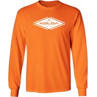 Joe's USA Koloa Diamond 107 Logo Long Sleeve Heavyweight Cotton T-Shirts