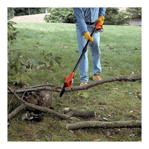  BLACK+DECKER 20V Max Pole Saw for Tree Trimming, Cordless, with Extension up to 14 ft., Bare Tool Only (LPP120B)